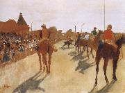 Germain Hilaire Edgard Degas Race Horses before the Stands china oil painting reproduction